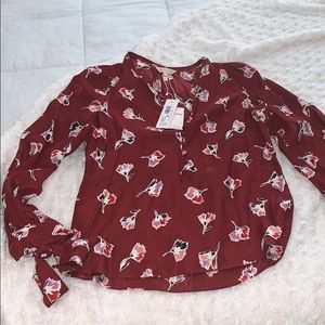 Rebecca taylor silk top